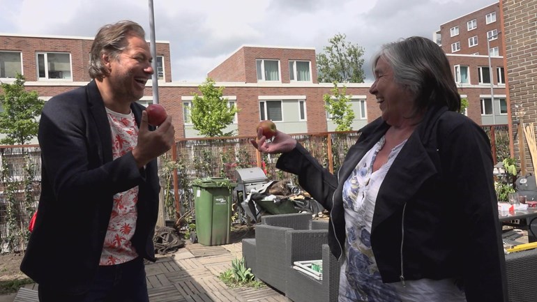 Sander de Kramer en Loes Zwarts appels